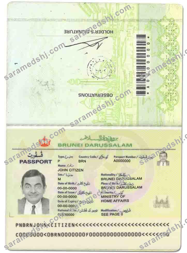 Brunei passport